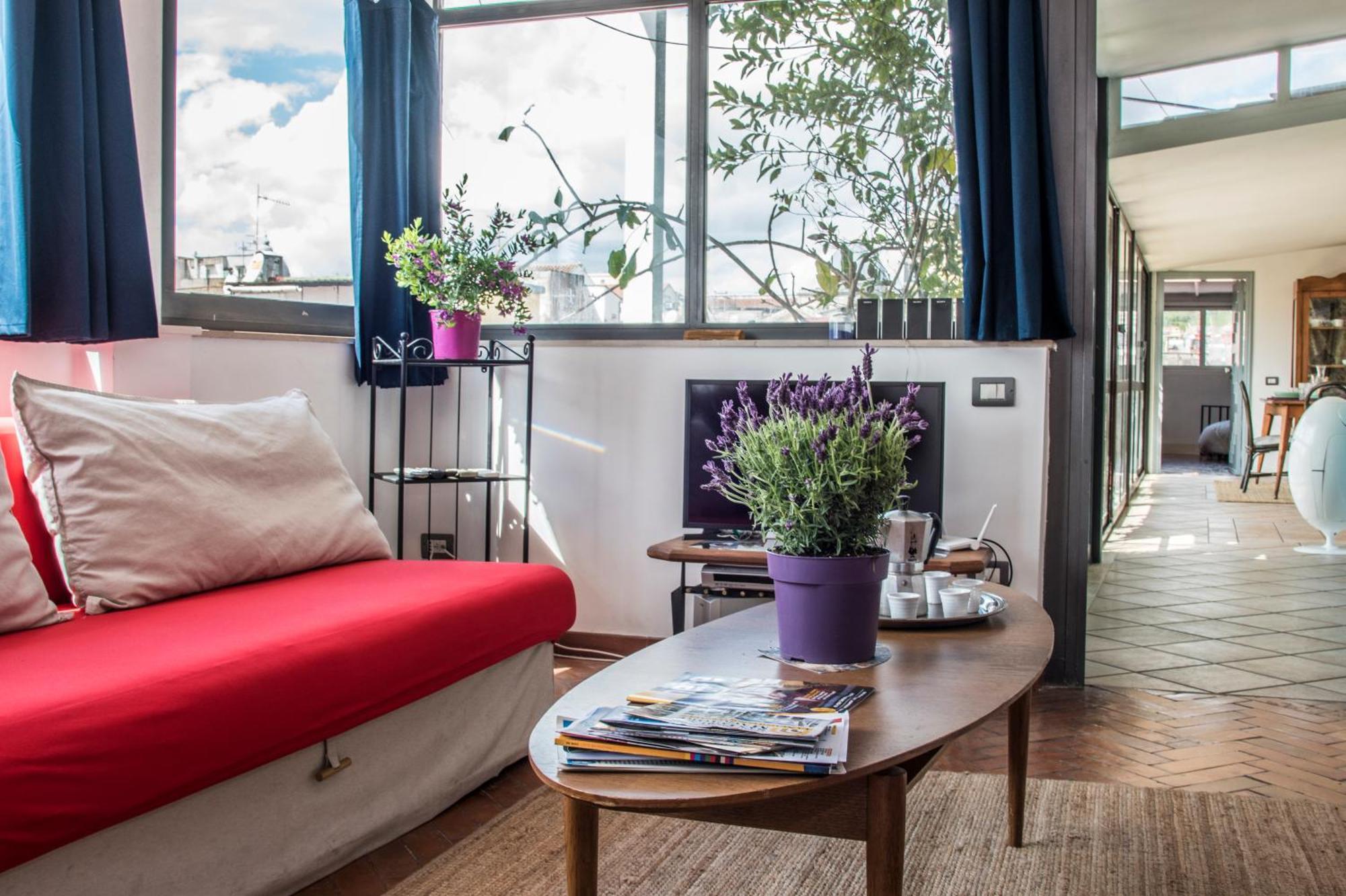 Apartament Historical Naples With Panoramic Terrace Zewnętrze zdjęcie